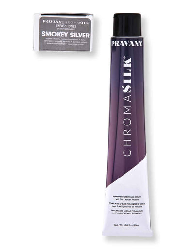 Pravana Pravana ChromaSilk Express Tones 3 ozSmokey Silver Hair Color 