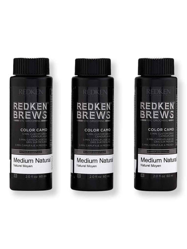 Redken Redken Brews Color Camo 5N Medium Natural 3 ct 2 oz Hair Color 