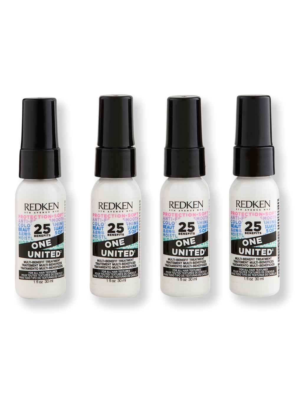 Redken Redken One United All In One Multi-Benefit Treatment 4 ct 1 oz Hair & Scalp Repair 