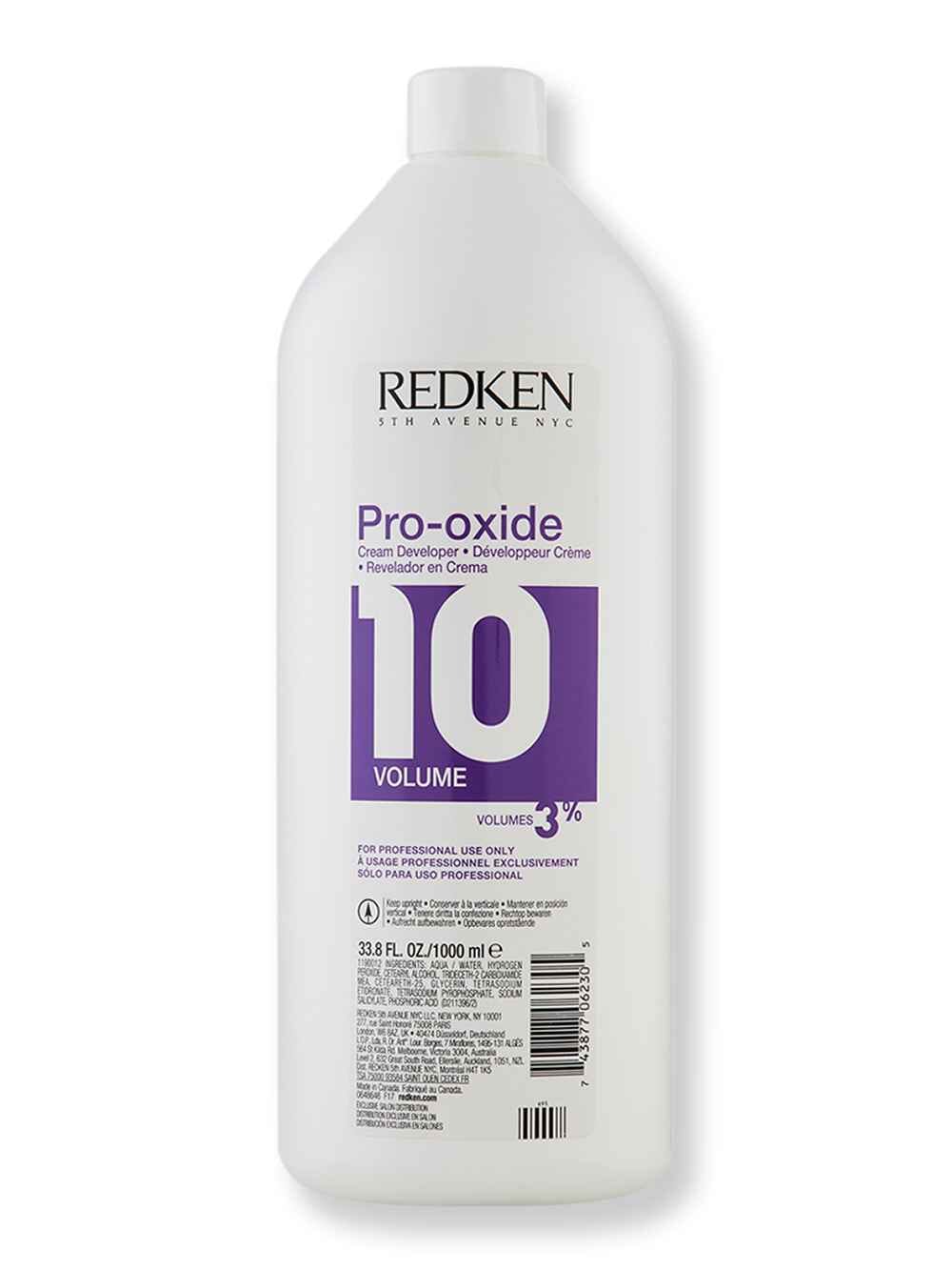 Redken Redken Pro-Oxide Cream Developer 10 Volume Liter Coloring & Highlighting Tools 