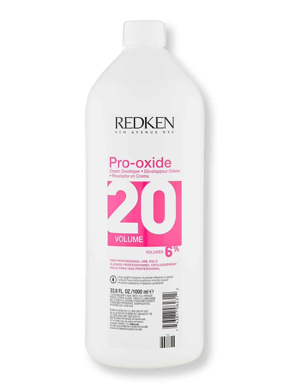 Redken Redken Pro-Oxide Cream Developer 20 Volume Liter Hair & Scalp Repair 
