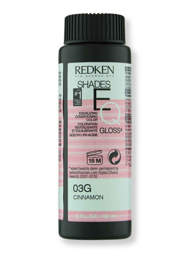 Redken Redken Shades EQ Gloss 2 oz60 ml03G Cinnamon Hair Color 