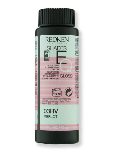 Redken Redken Shades EQ Gloss 2 oz60 ml03RV Merlot Hair Color 