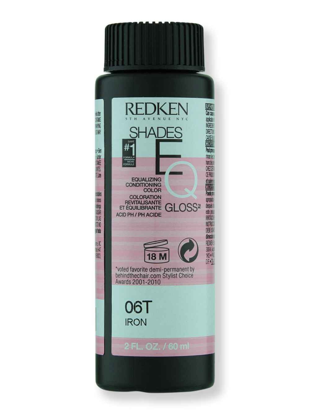 Redken Redken Shades EQ Gloss 2 oz60 ml06T Iron Hair Color 