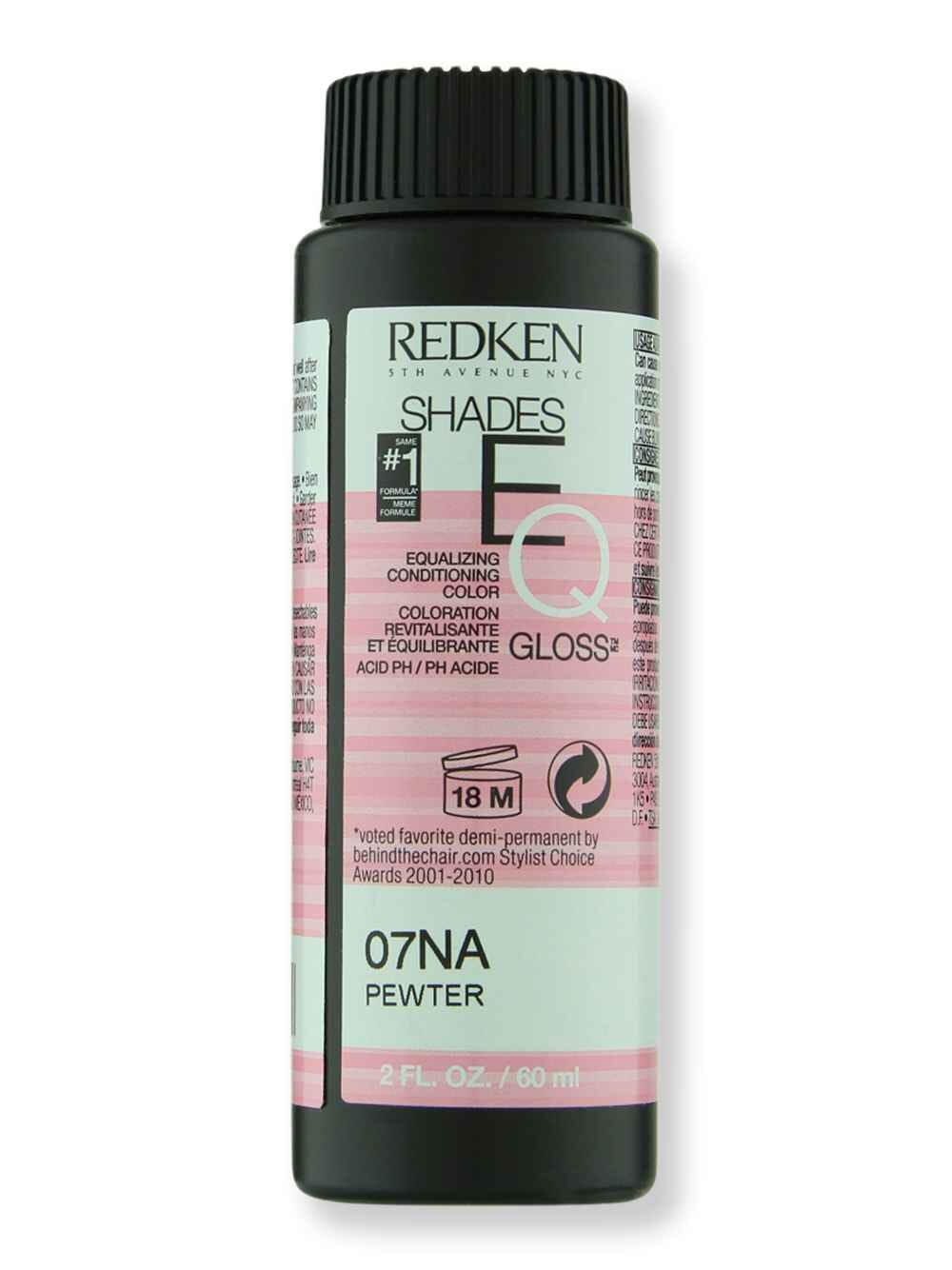 Redken Redken Shades EQ Gloss 2 oz60 ml07NA Pewter Hair Color 