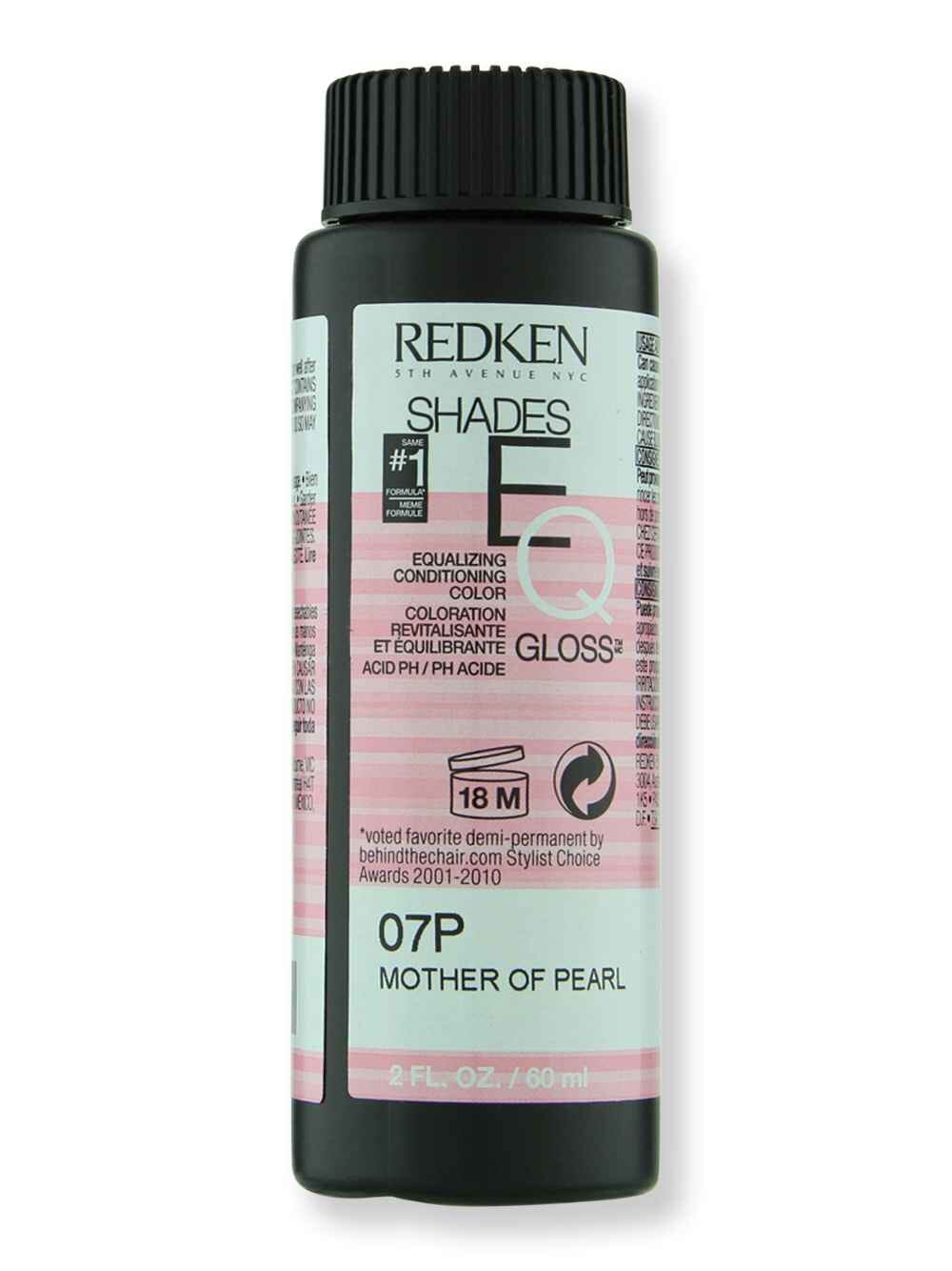 Redken Redken Shades EQ Gloss 2 oz60 ml07P Mother of Pearl Hair Color 