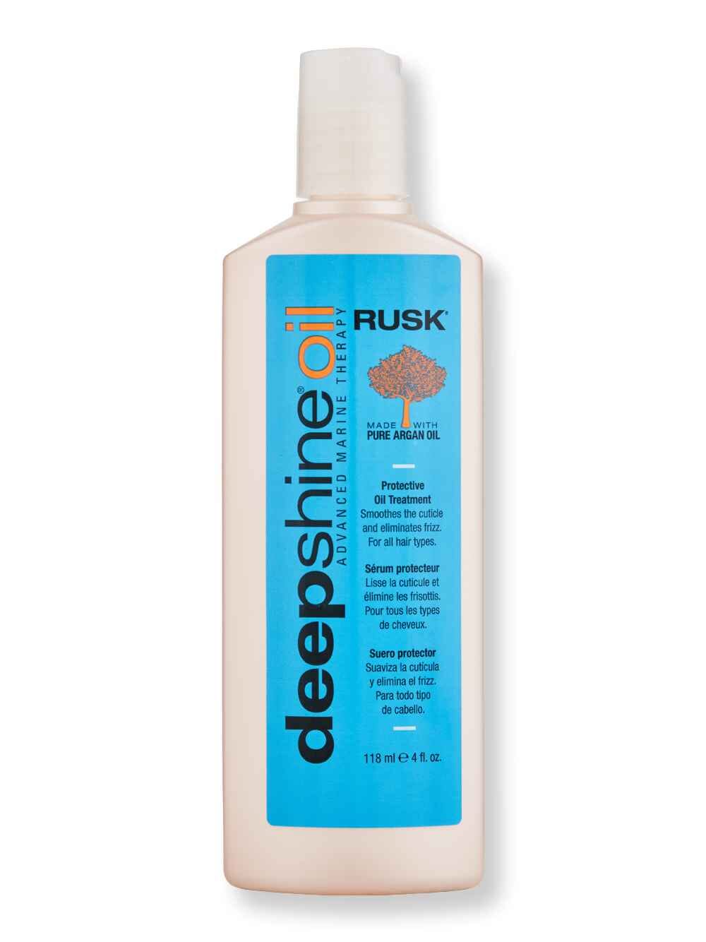 Rusk Rusk Deepshine Oil Protective Oil Treatment 4 oz Hair & Scalp Repair 
