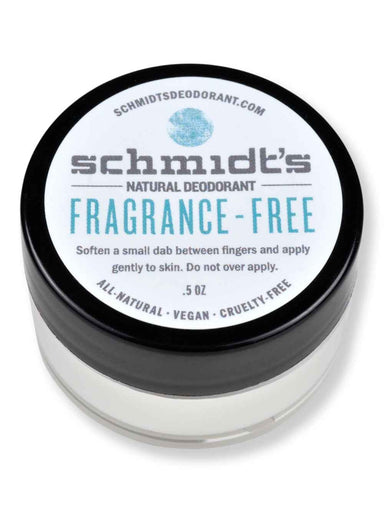 Schmidt's Deodorant Schmidt's Deodorant Fragrance-Free Deodorant Jar 0.5 oz Antiperspirants & Deodorants 