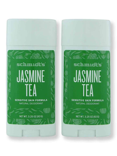Schmidt's Deodorant Schmidt's Deodorant Jasmine Tea Deodorant Stick 2 ct 3.25 oz Antiperspirants & Deodorants 