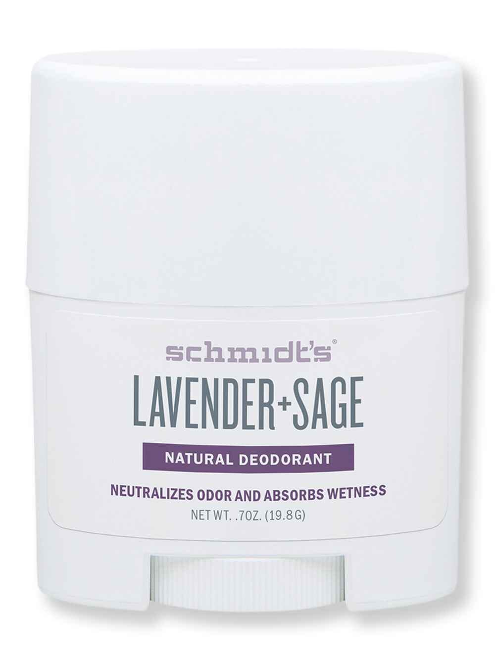 Schmidt's Deodorant Schmidt's Deodorant Lavender + Sage Deodorant Stick .7 oz Antiperspirants & Deodorants 
