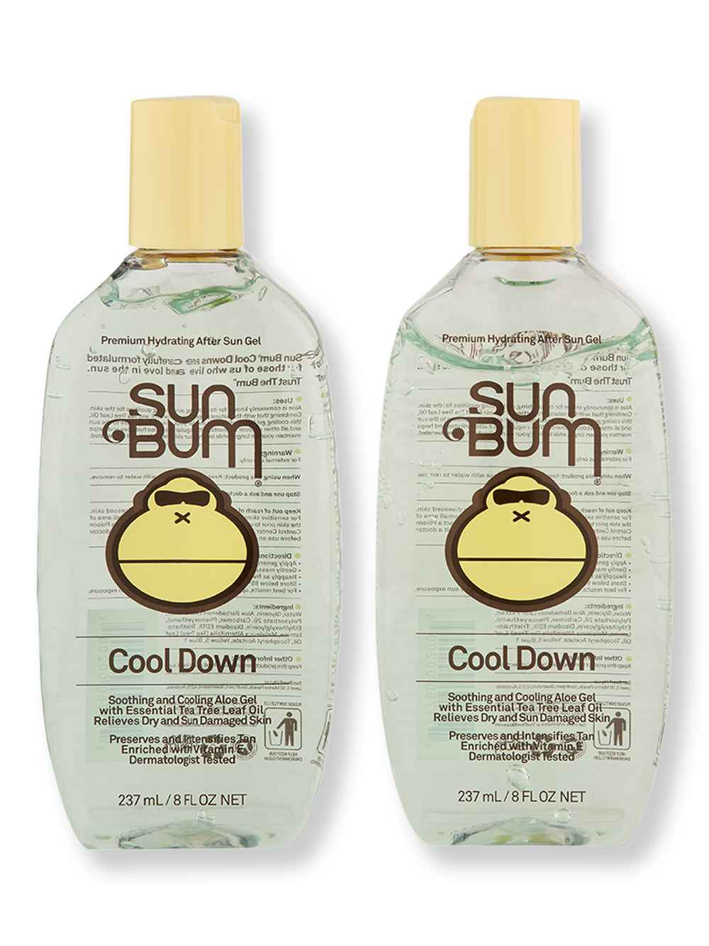 Sun Bum Sun Bum After Sun Cool Down Gel 2 Ct 8 oz After Sun Care 