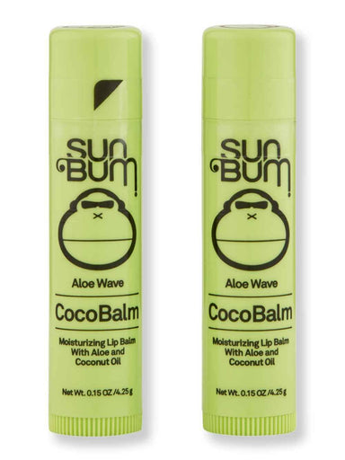Sun Bum Sun Bum CocoBalm Aloe Wave 2 Ct 0.15 oz Lip Treatments & Balms 