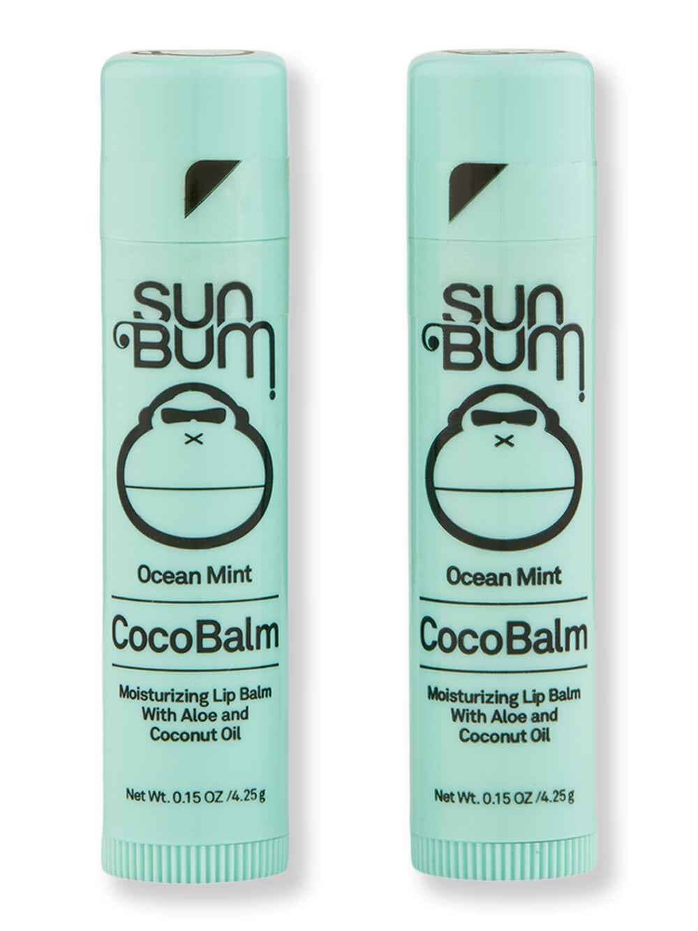 Sun Bum Sun Bum CocoBalm Ocean Mint 2 Ct 0.15 oz Lip Treatments & Balms 