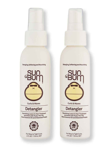 Sun Bum Sun Bum Curls & Waves Detangler 2 Ct 4 oz Styling Treatments 