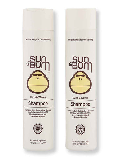 Sun Bum Sun Bum Curls & Waves Shampoo 2 Ct 10 oz Shampoos 