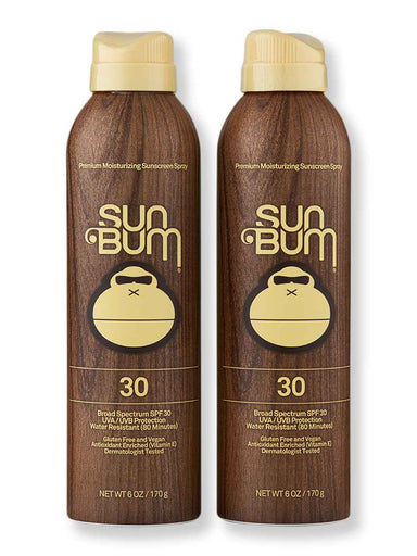 Sun Bum Sun Bum Original SPF 30 Sunscreen Spray 2 Ct 6 oz Body Sunscreens 