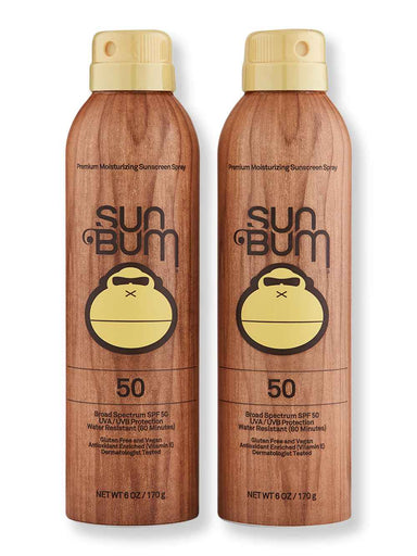 Sun Bum Sun Bum Original SPF 50 Sunscreen Spray 2 Ct 6 oz Body Sunscreens 