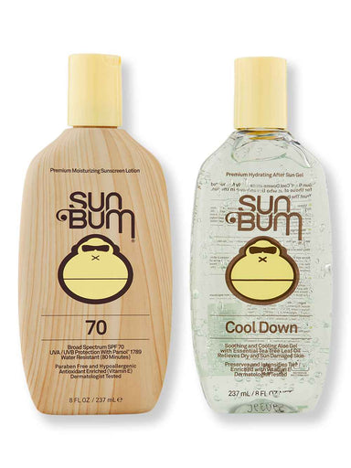 Sun Bum Sun Bum Original SPF 70 Sunscreen Lotion 8 oz & After Sun Cool Down Gel 8 oz Body Sunscreens 