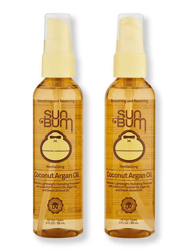 Sun Bum Sun Bum Revitalizing Coconut Argan Oil 2 Ct 3 oz Styling Treatments 