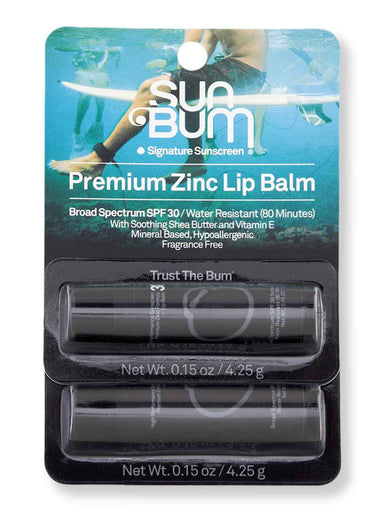 Sun Bum Sun Bum Signature SPF 30 Sunscreen Lip Balm 2 Ct 0.15 oz Lip Treatments & Balms 