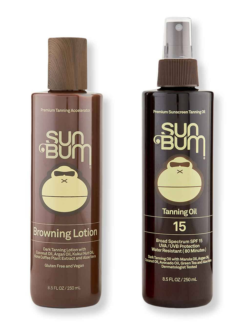Sun Bum Sun Bum SPF 15 Tanning Oil & Natural Browning Lotion Self-Tanning & Bronzing 