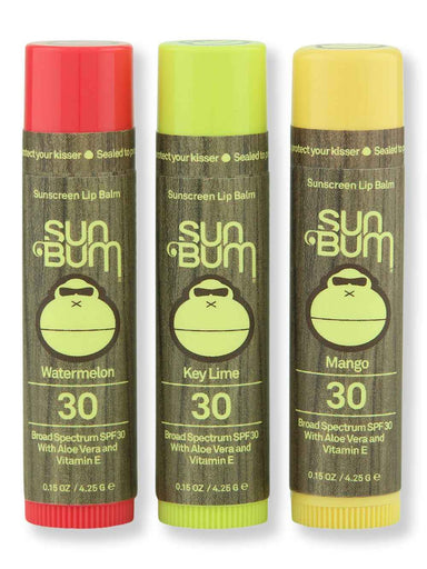 Sun Bum Sun Bum SPF 30 Lip Balm Mango, Key Lime, Watermelon Lip Treatments & Balms 