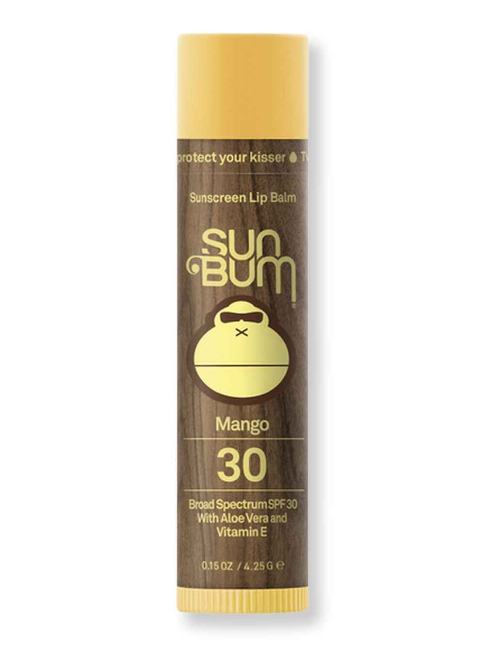 Sun Bum Sun Bum SPF 30 Mango Lip Balm 0.15 oz4.25 g Lip Treatments & Balms 