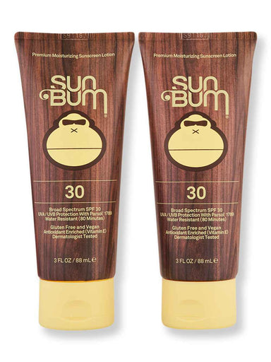Sun Bum Sun Bum SPF 30 Sunscreen Lotion 2 Ct 3 oz Body Sunscreens 