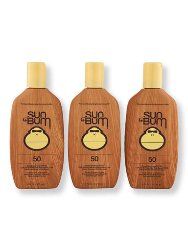 Sun Bum Sun Bum SPF 50 Sunscreen Lotion 3 Ct 8 oz Body Sunscreens 