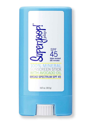 Supergoop Supergoop 100% Mineral Sunscreen Stick With Avocado Oil SPF 45 .67 oz Face Sunscreens 