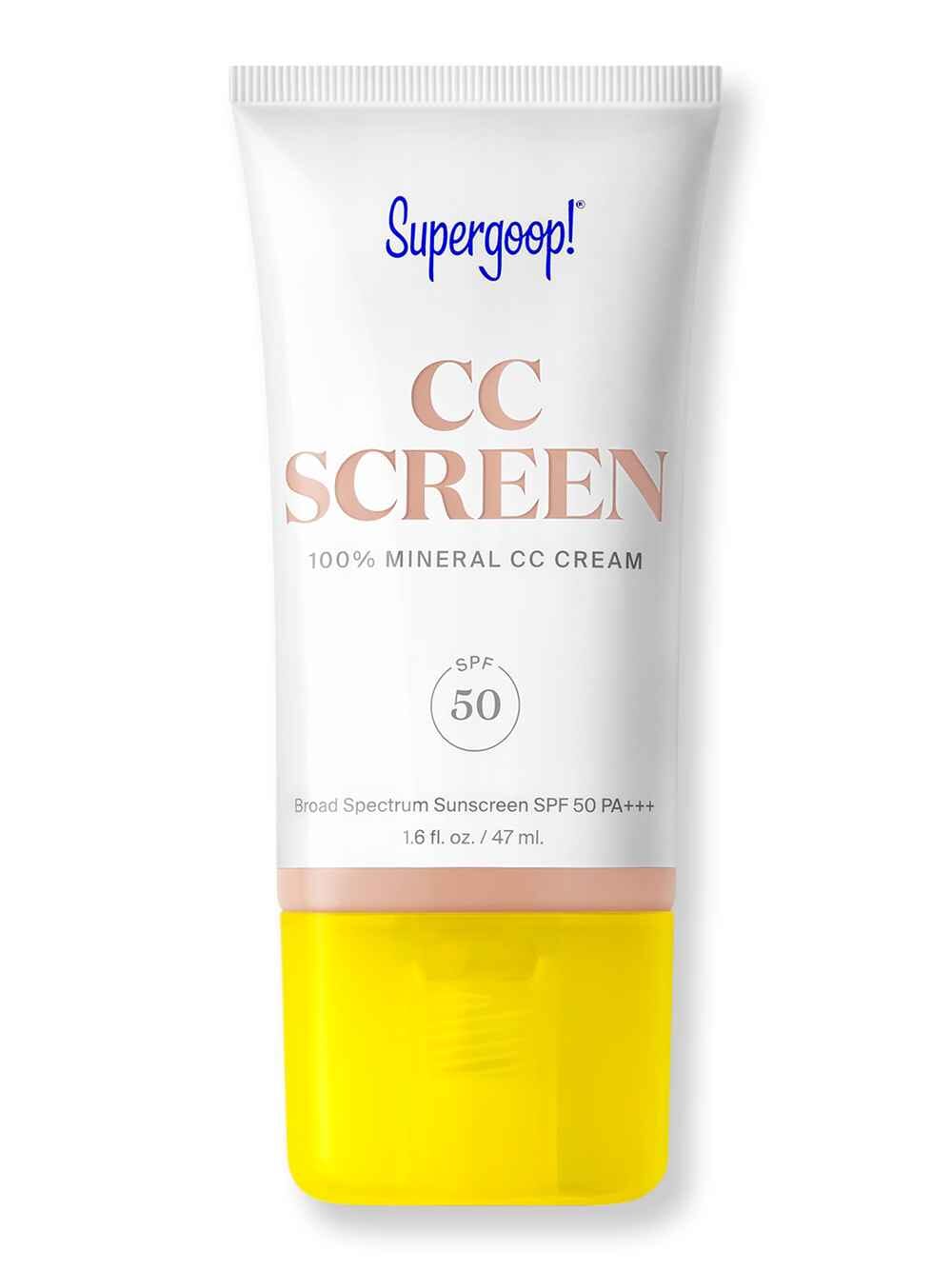 Supergoop Supergoop CC Screen 100% Mineral CC Cream SPF 50 1.6 fl oz47 ml110C Fair with Cool Undertones BB & CC Creams 