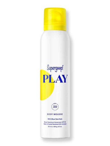 Supergoop Supergoop Play Body Mousse SPF 50 with Blue Sea Kale 6.5 oz Body Sunscreens 