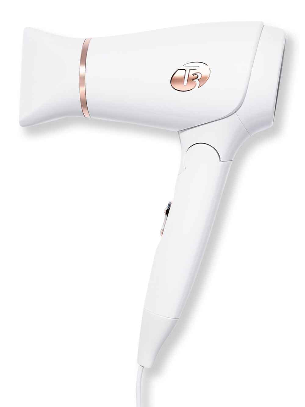 T3 Micro T3 Micro Featherweight Compact Folding Dryer White & Rose Gold Hair Dryers & Styling Tools 