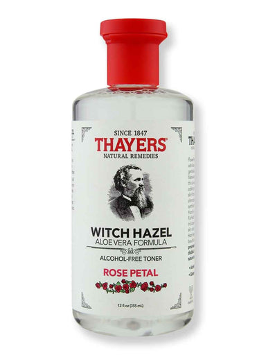 Thayer's Thayer's Alcohol-Free Rose Petal Witch Hazel Toner with Aloe Vera 12 oz Toners 