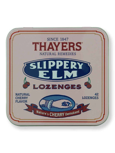 Thayer's Thayer's Cherry Slippery Elm Lozenges 42 ct Wellness Supplements 