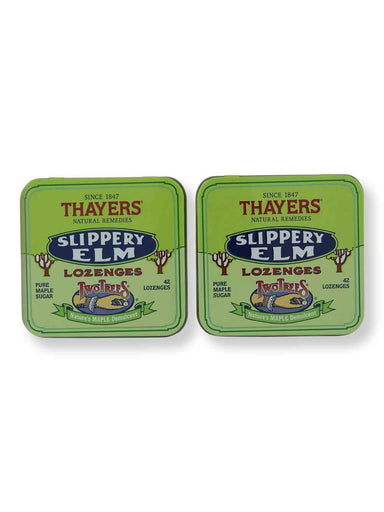 Thayer's Thayer's Maple Two Trees Slippery Elm Lozenges 2 Pack 42 ct Wellness Supplements 