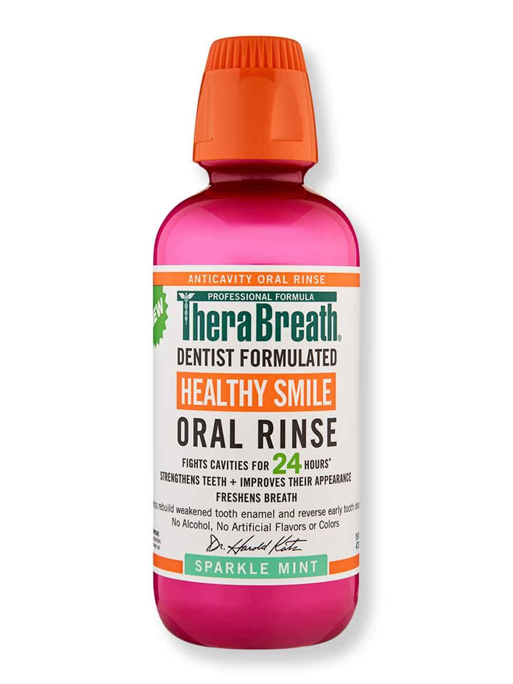 TheraBreath TheraBreath Healthy Smile Oral Rinse 16 oz Mouthwashes & Toothpastes 