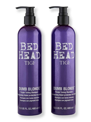 Tigi Tigi Dumb Blonde Purple Toning Shampoo 2 Ct 13.5 oz Shampoos 