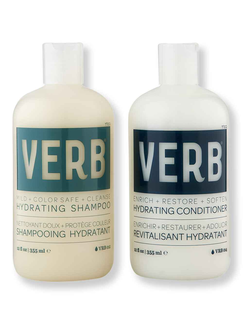 Verb Verb Hydrating Shampoo & Conditioner 12 oz Hair Care Value Sets 
