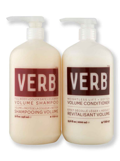 Verb Verb Volume Shampoo & Conditioner 1 Liter Hair Care Value Sets 