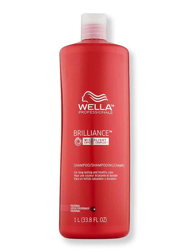 Wella Wella Brilliance Shampoo for Fine to Normal Colored Hair 33.8 oz Shampoos 