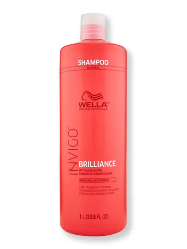 Wella Wella Invigo Brilliance Shampoo Fine 33.8 oz Shampoos 