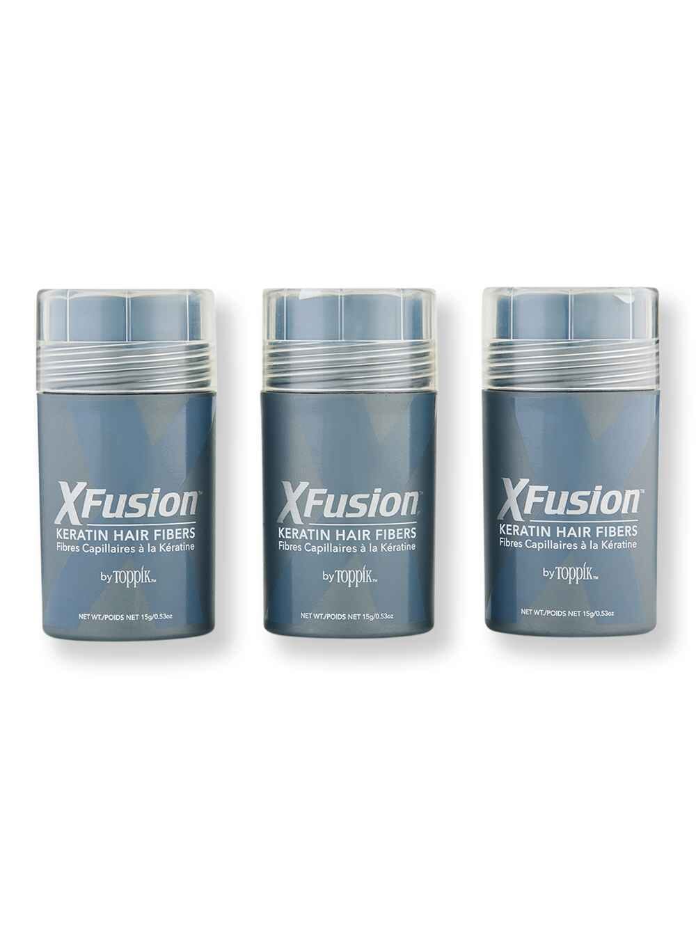 XFusion XFusion Keratin Hair Fibers Medium Blonde 3 Ct .52 oz15 g Styling Treatments 